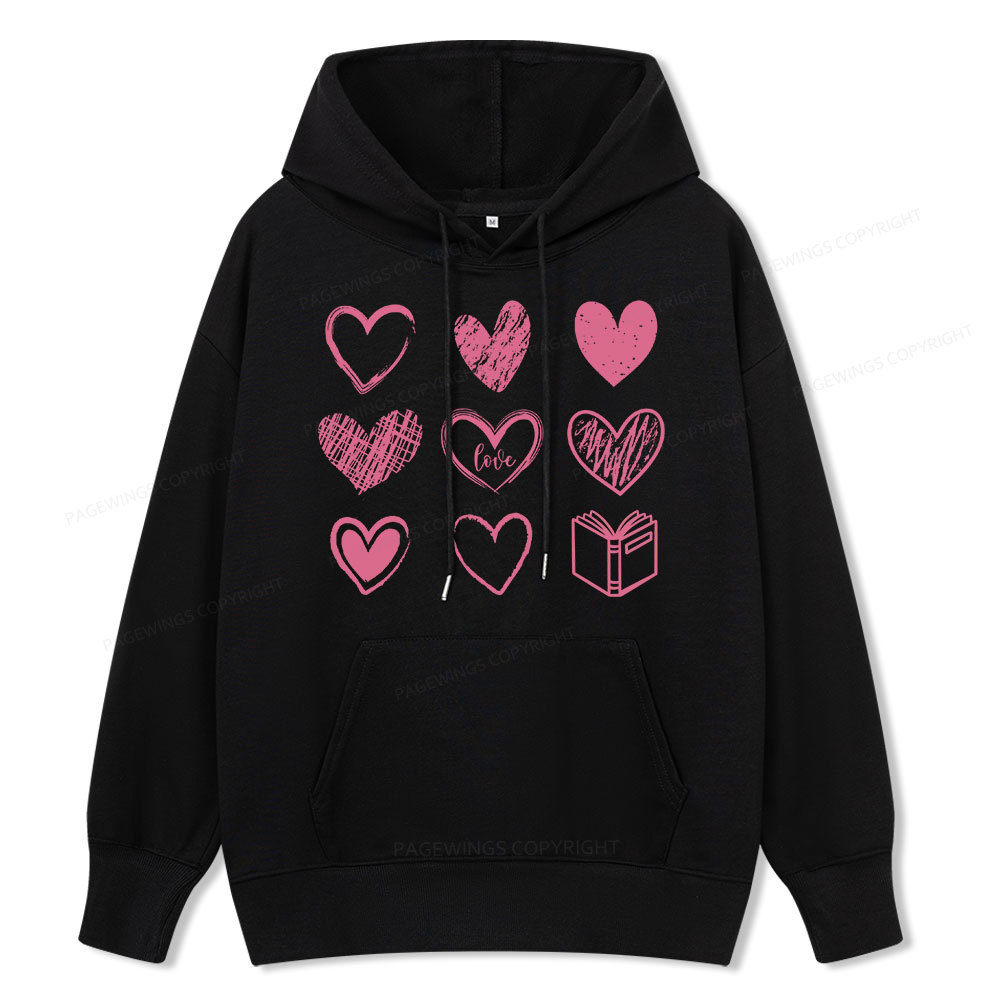 Pagewings To Love And Learn How To Be Loved Unisex Classic Hoodie