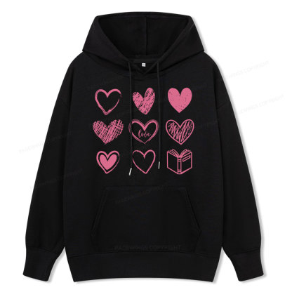 Pagewings To Love And Learn How To Be Loved Unisex Classic Hoodie