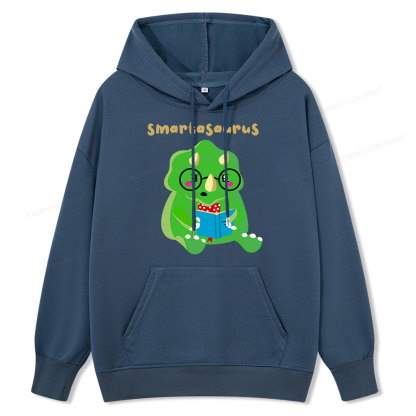 Pagewing Smart Dinosaur Is Reading Seriously Unisex Classic Hoodie