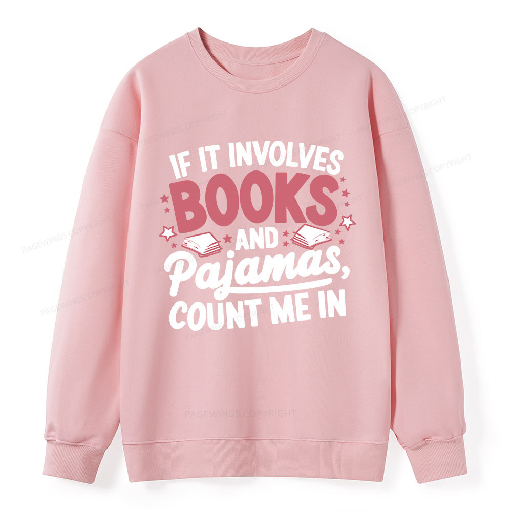 Pagewing Lover Funny Book Reading Unisex Classic Sweatshirt