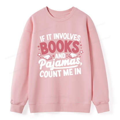 Pagewing Lover Funny Book Reading Unisex Classic Sweatshirt