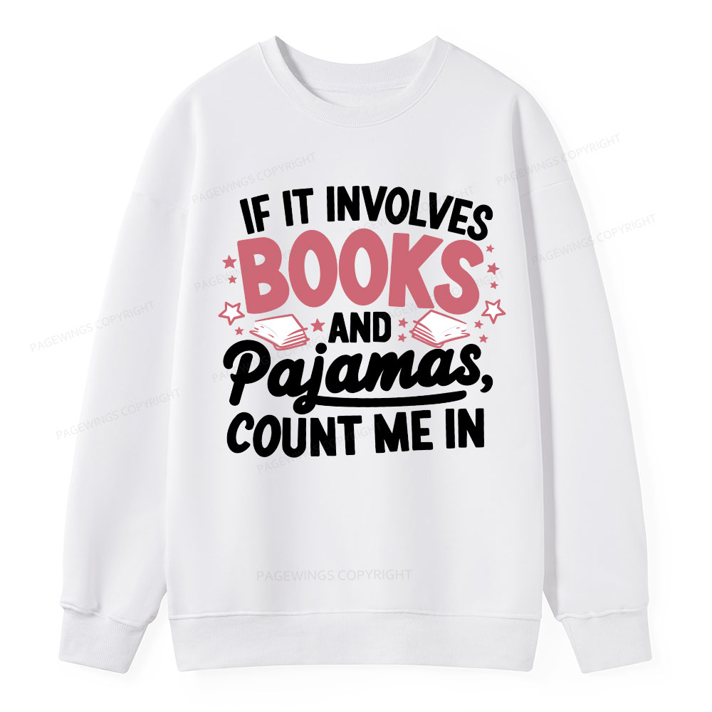Pagewing Lover Funny Book Reading Unisex Classic Sweatshirt