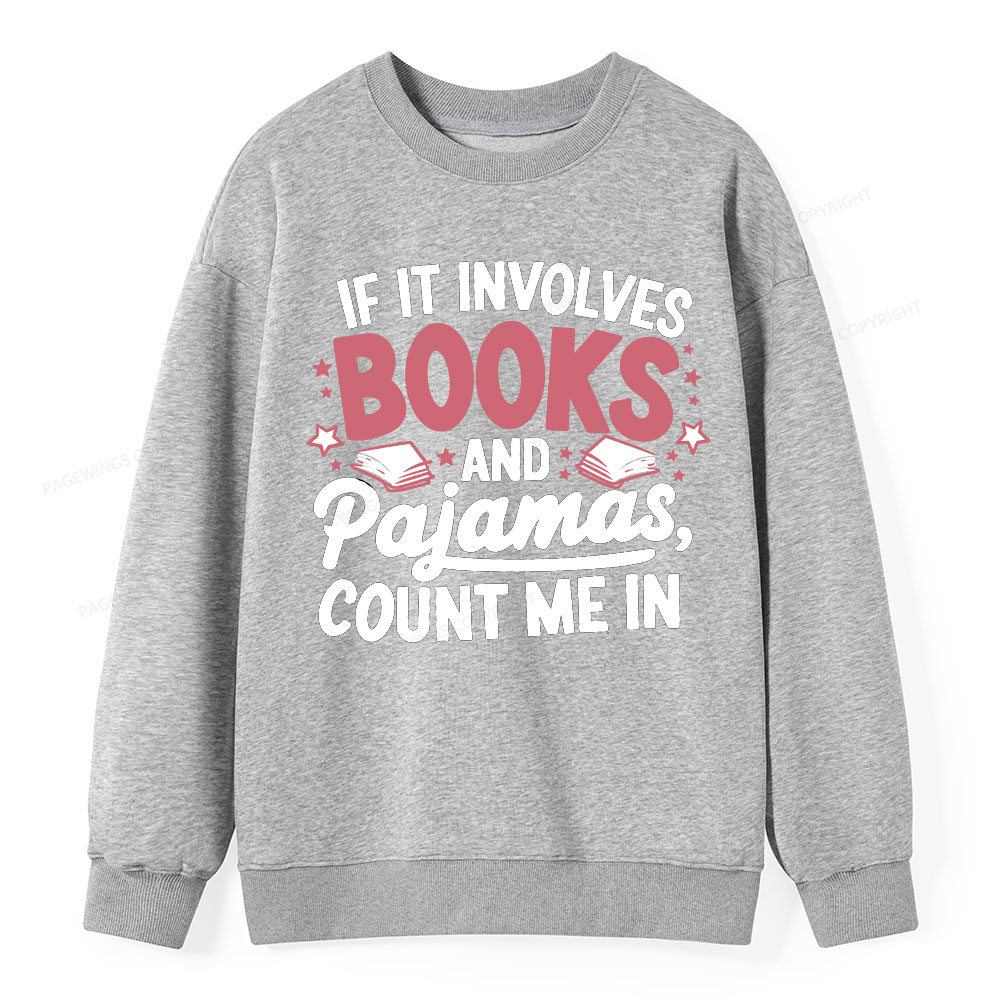 Pagewing Lover Funny Book Reading Unisex Classic Sweatshirt
