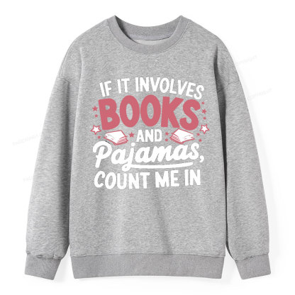 Pagewing Lover Funny Book Reading Unisex Classic Sweatshirt