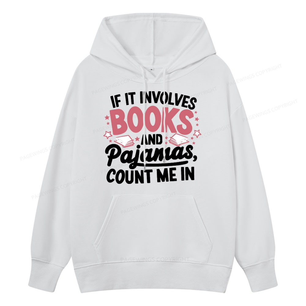 Pagewing Lover Funny Book Reading Unisex Classic Hoodie