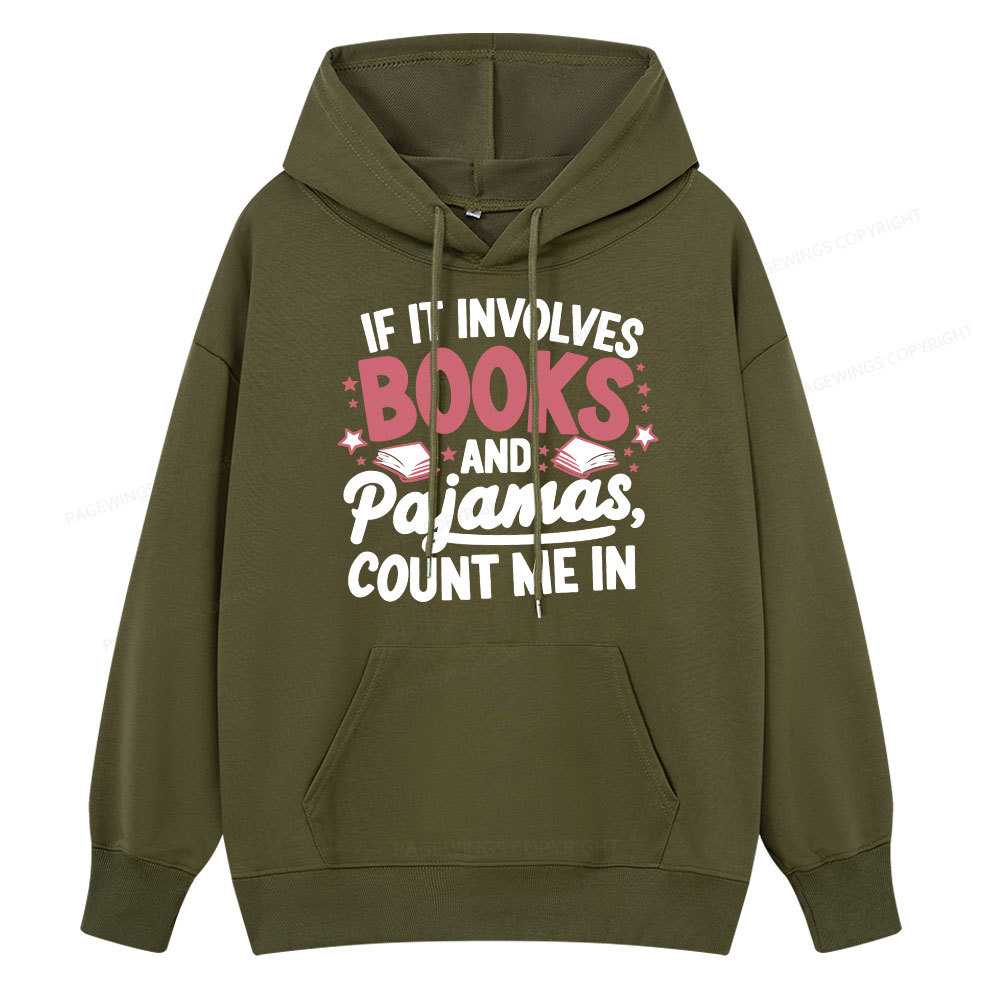 Pagewing Lover Funny Book Reading Unisex Classic Hoodie