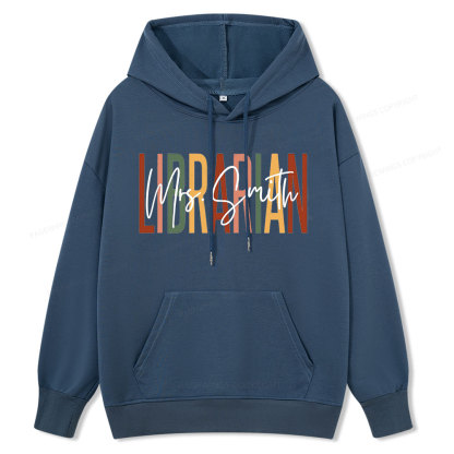 Pagewing Personalized Librarian Unisex Classic Hoodie
