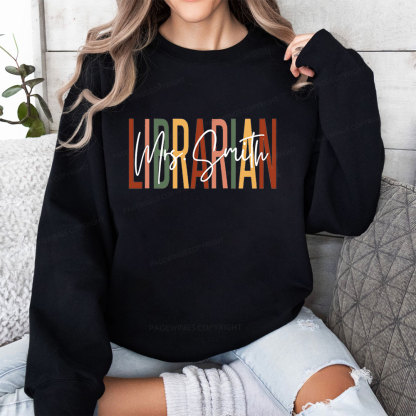 Pagewing Personalized Librarian Unisex Classic Sweatshirt
