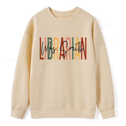 Pagewing Personalized Librarian Unisex Classic Sweatshirt