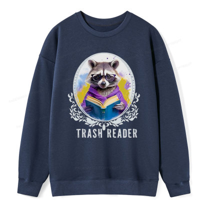 Pagewings Trash Reader Unisex Classic Sweatshirt