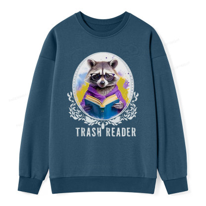 Pagewings Trash Reader Unisex Classic Sweatshirt