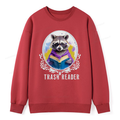 Pagewings Trash Reader Unisex Classic Sweatshirt