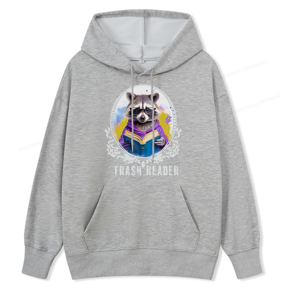 Pagewings Trash Reader Unisex Classic Hoodie
