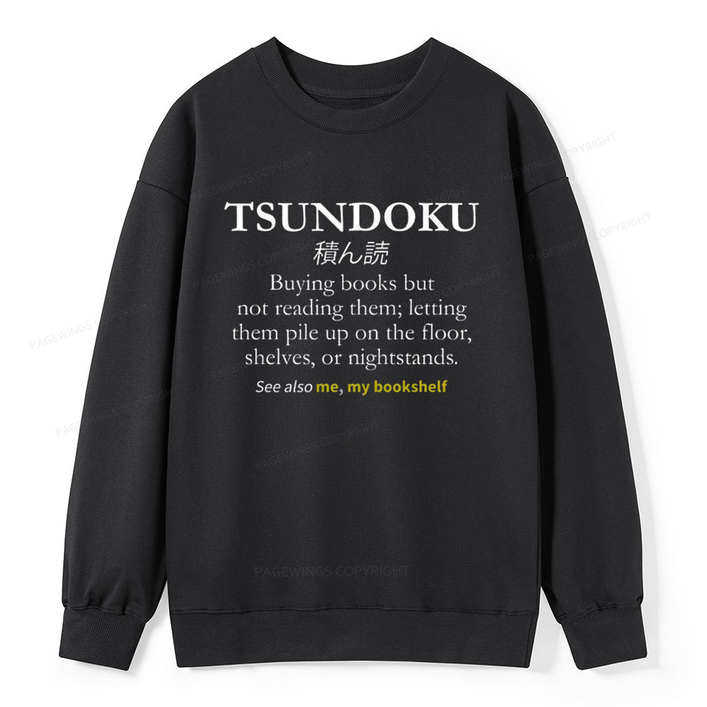 Pagewings Tsundoku Reader Unisex Classic Sweatshirt