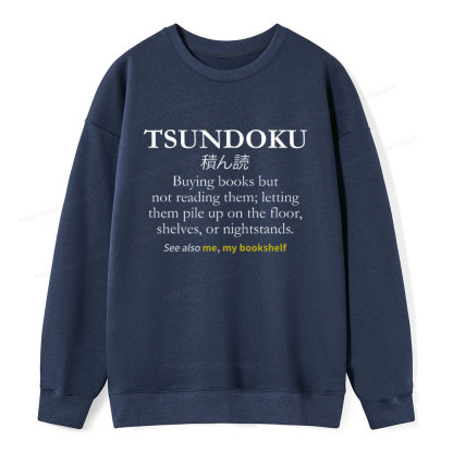 Pagewings Tsundoku Reader Unisex Classic Sweatshirt