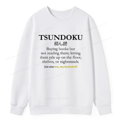 Pagewings Tsundoku Reader Unisex Classic Sweatshirt