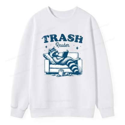 Pagewings Trash Reader Unisex Classic Sweatshirt