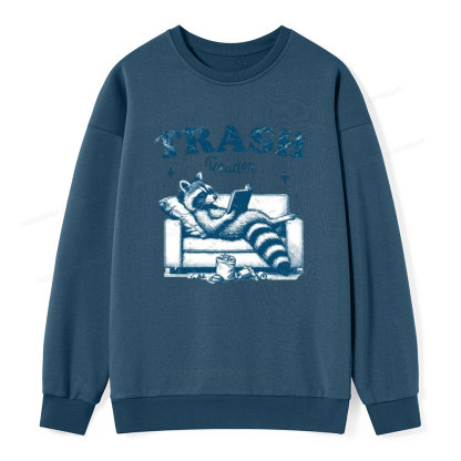 Pagewings Trash Reader Unisex Classic Sweatshirt