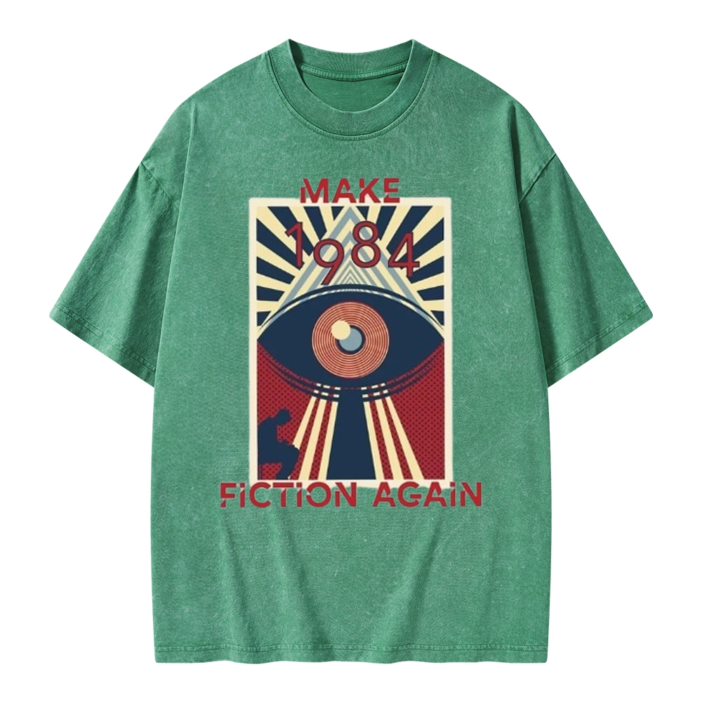 Pagewings Nineteen Eighty-Four Unisex Washed T-shirt