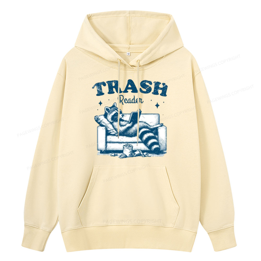 Pagewings Trash Reader Unisex Classic Hoodie
