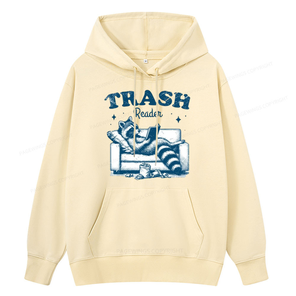 Pagewings Trash Reader Unisex Classic Hoodie