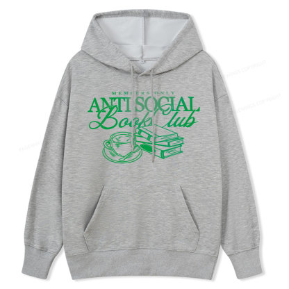 Pagewings Anti Social Book Club Unisex Classic Hoodie