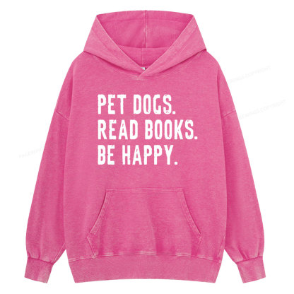 Pagewings Book Sweatshirt, Book Lover Gift Unisex Washed Hoodie