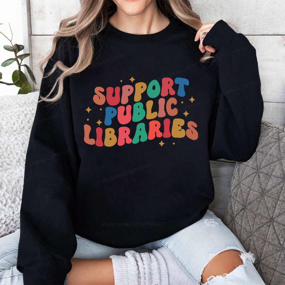 Pagewings Public Library Unisex Classic Sweatshirt