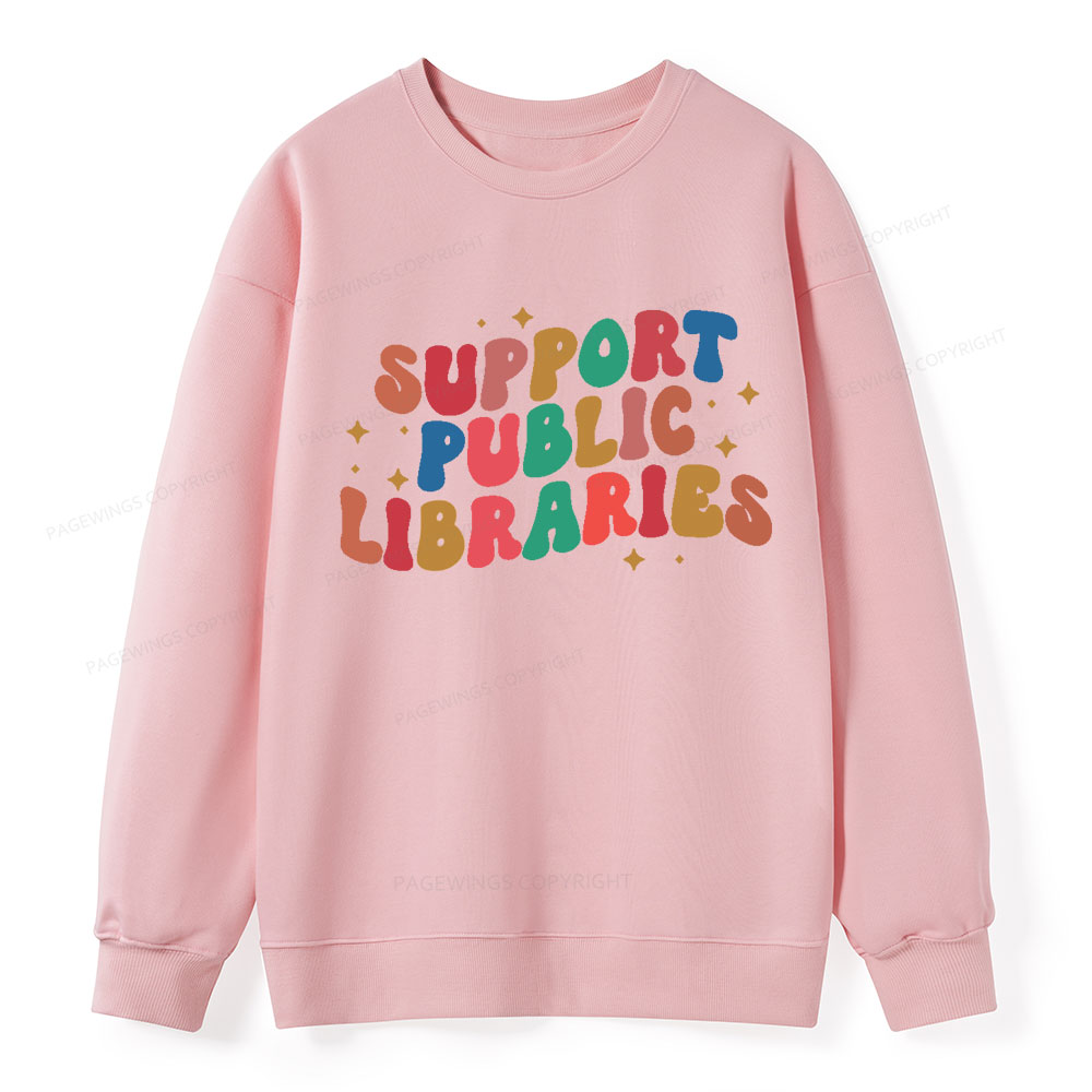 Pagewings Public Library Unisex Classic Sweatshirt