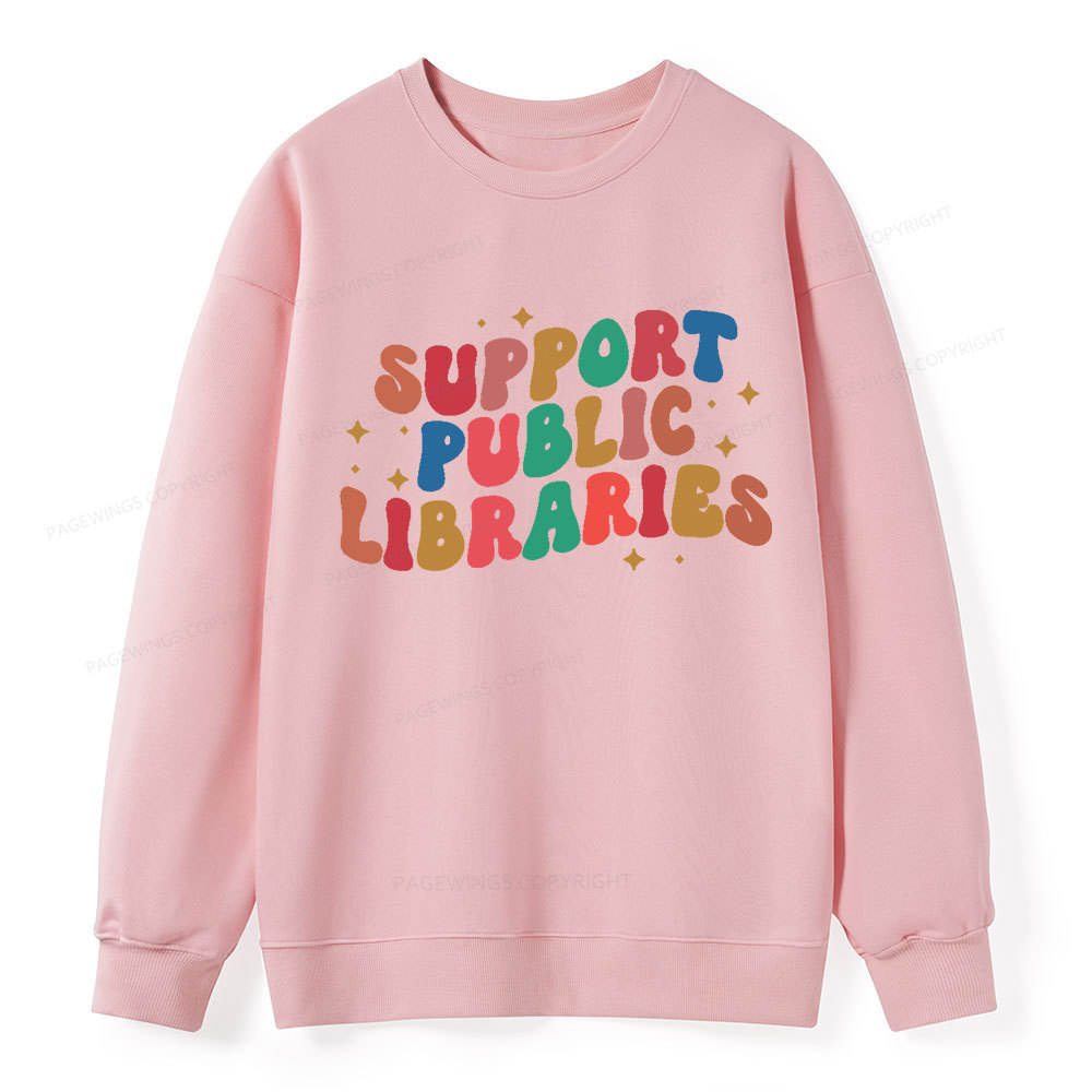 Pagewings Public Library Unisex Classic Sweatshirt