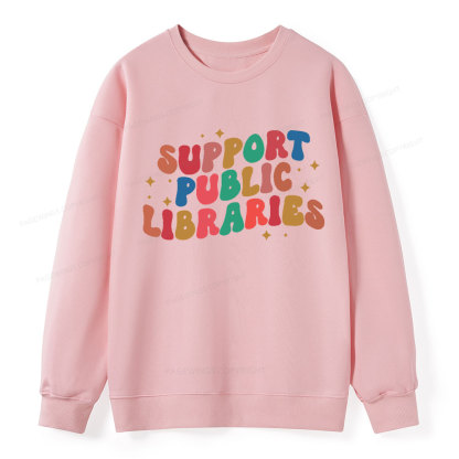 Pagewings Public Library Unisex Classic Sweatshirt