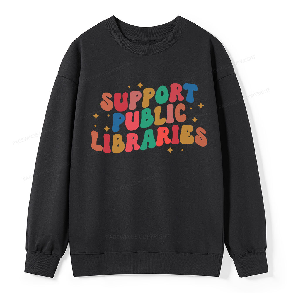 Pagewings Public Library Unisex Classic Sweatshirt