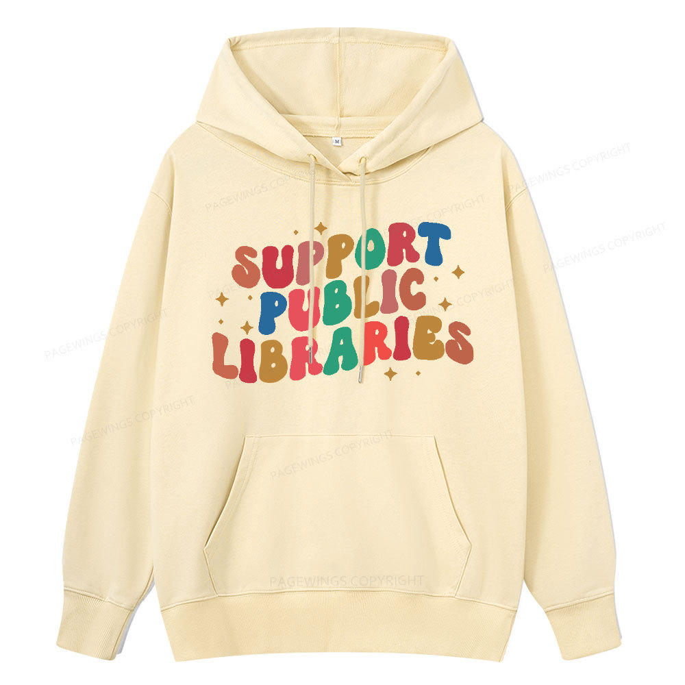 Pagewings Public Library Unisex Classic Hoodie