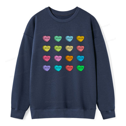 Pagewings Valentine's Day Librarian Unisex Classic Sweatshirt