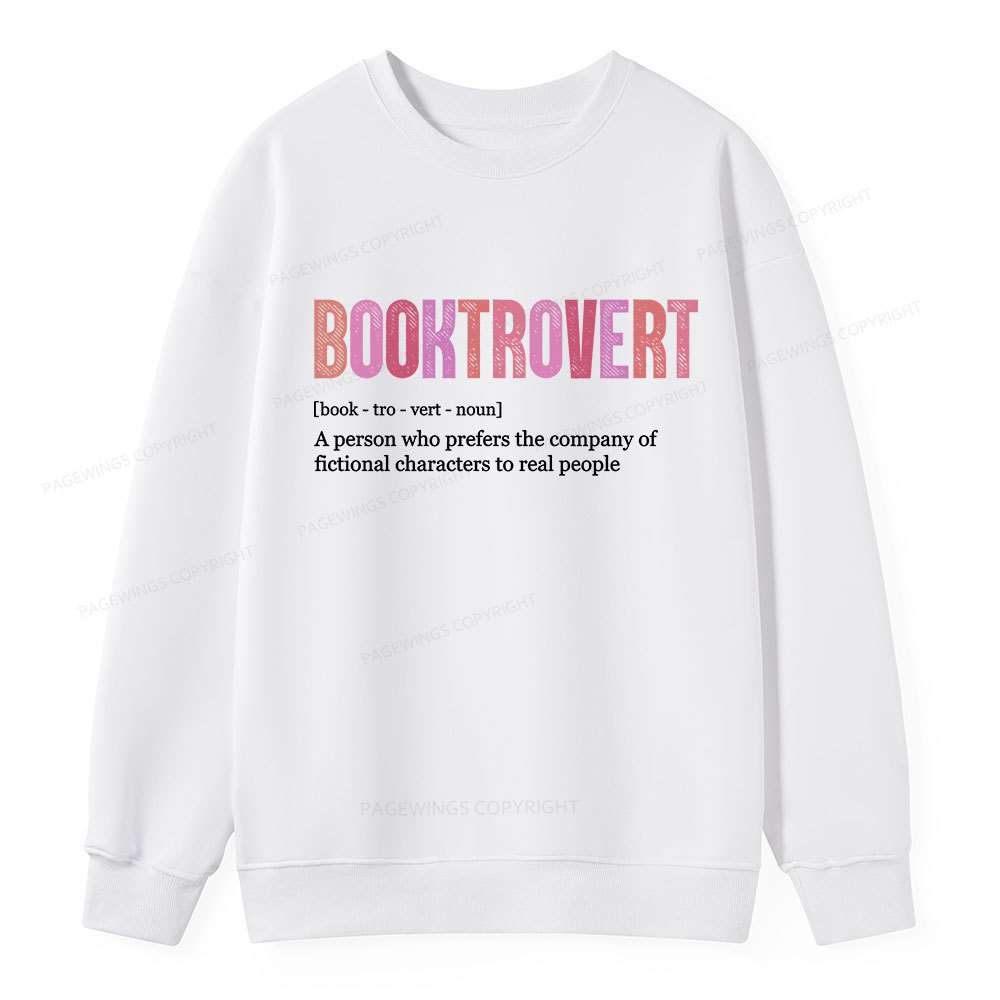 Pagewing Funny Book Lover Unisex Classic Sweatshirt