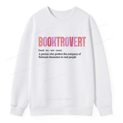 Pagewing Funny Book Lover Unisex Classic Sweatshirt