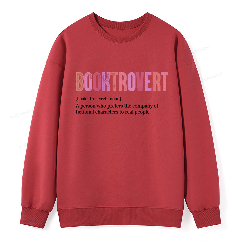 Pagewing Funny Book Lover Unisex Classic Sweatshirt