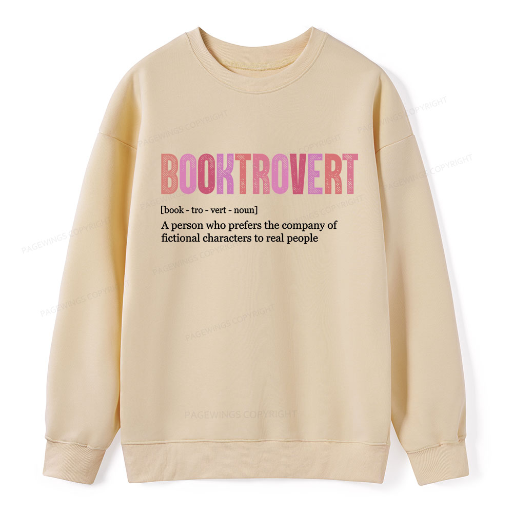 Pagewing Funny Book Lover Unisex Classic Sweatshirt