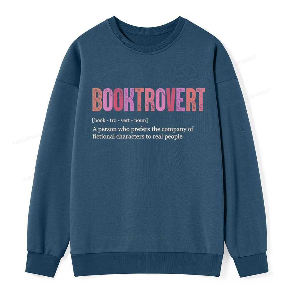 Pagewing Funny Book Lover Unisex Classic Sweatshirt