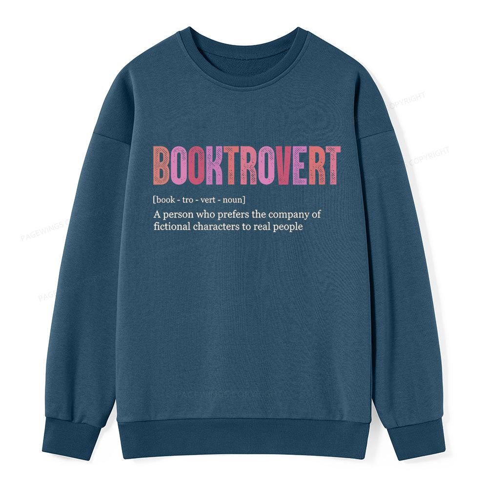 Pagewing Funny Book Lover Unisex Classic Sweatshirt