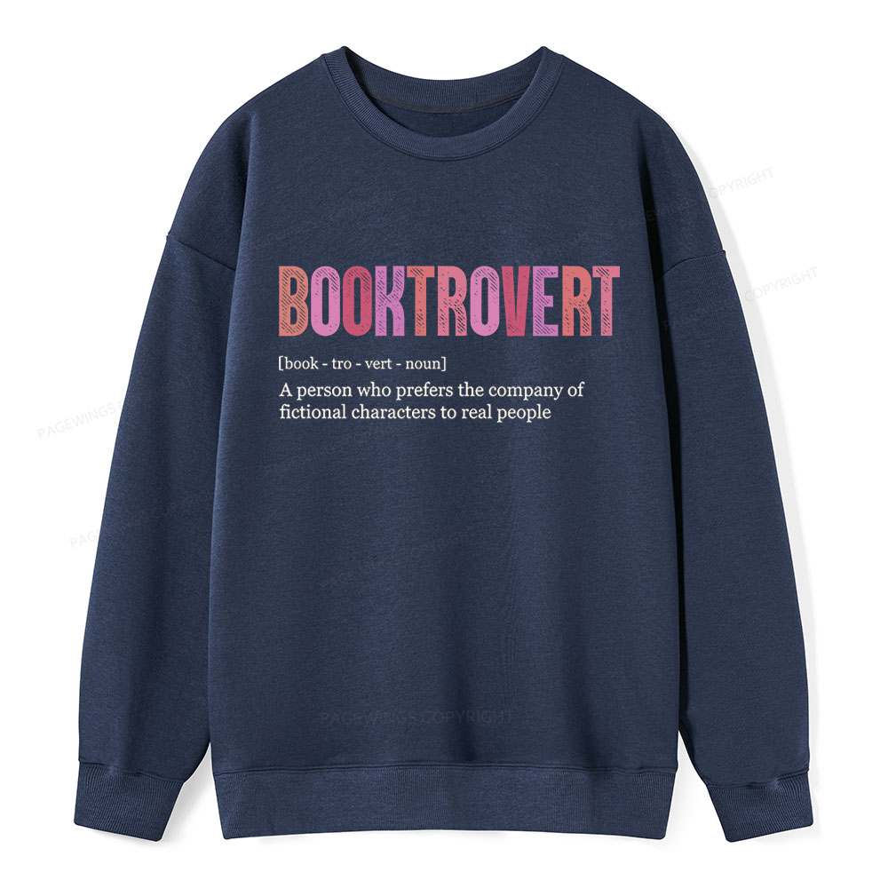 Pagewing Funny Book Lover Unisex Classic Sweatshirt