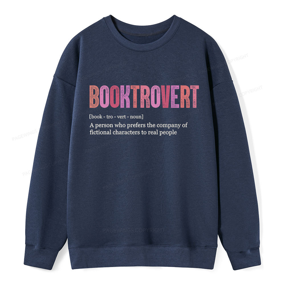 Pagewing Funny Book Lover Unisex Classic Sweatshirt