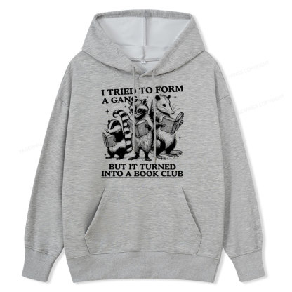 Pagewings A Gang Turn Into A Book Club Unisex Classic Hoodie