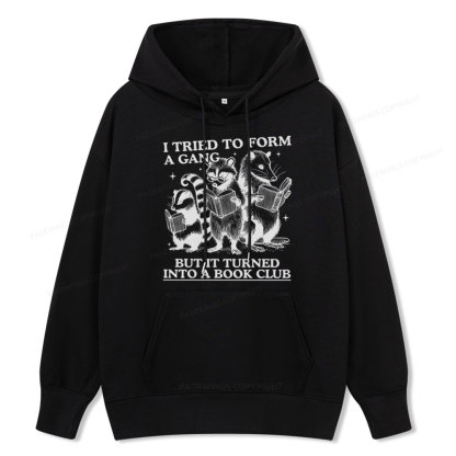 Pagewings A Gang Turn Into A Book Club Unisex Classic Hoodie