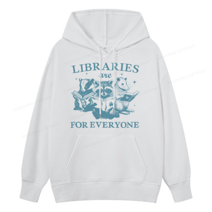Pagewings Libraries Are For Everyone Unisex Classic Hoodie