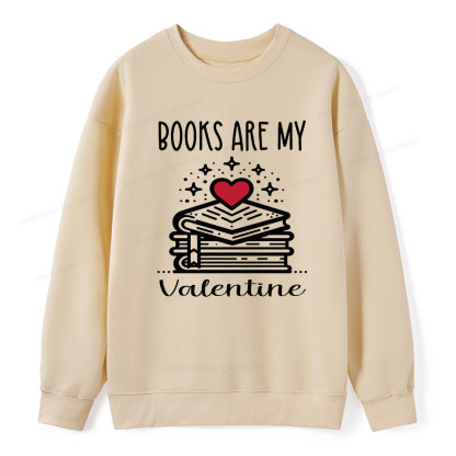 Pagewings Books are My Valentine Unisex Classic Sweatshirt