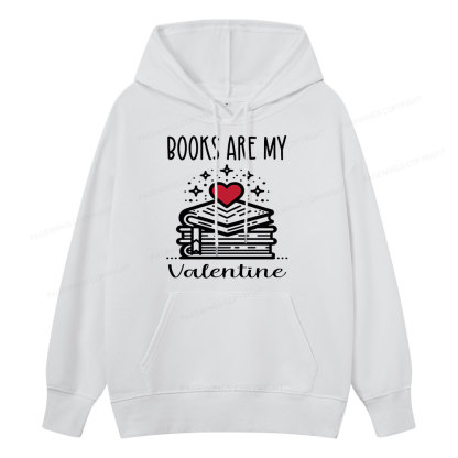 Pagewings Books are My Valentine Unisex Classic Hoodie