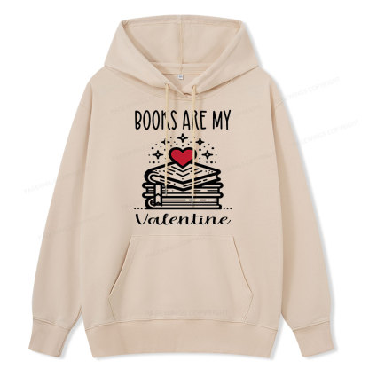 Pagewings Books are My Valentine Unisex Classic Hoodie