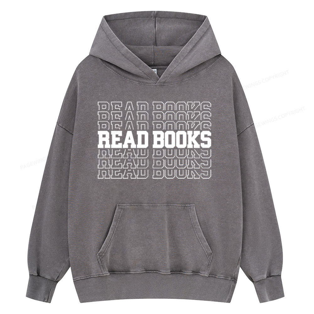 Pagewings Week and Library Unisex Washed Hoodie