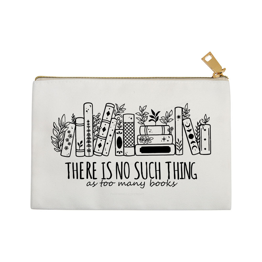 Pagewings There Is No Such Thing, Ay Too Many Books Pouch